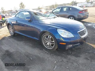 2006 Lexus SC 430 with VIN JTHFN48YX69008462, listed as a IAAI auction lot 41660498 with 168,364 mi miles. Bid and sale history available at carsss.com. Image 1.
