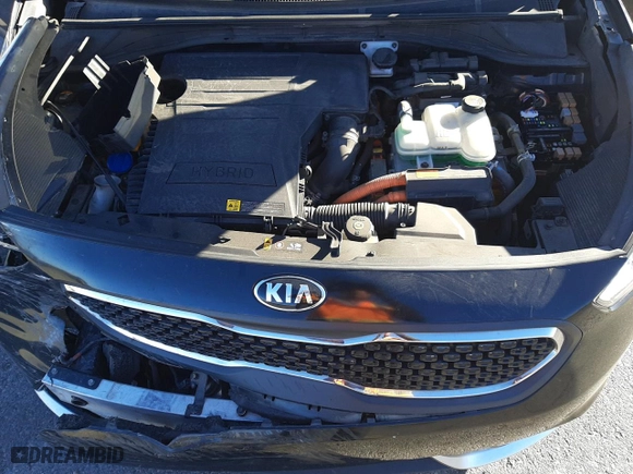 2017 Kia Niro EX with VIN KNDCC3LC4H5080784, listed as a Copart auction lot 44823595 with 89,768 mi miles and Salvage Title. Bid and sale history available at carsss.com. Image 12.