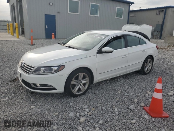 2016 Volkswagen CC Sport with VIN WVWBP7AN3GE505194, listed as a Copart auction lot 53006605 with 110,306 mi miles and Salvage title. Bid and sale history available at DreamBid. Image 1.