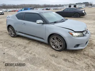 2012 Scion tC with VIN JTKJF5C77C3026437, listed as a Copart auction lot 45484865 with 215,709 mi miles and Salvage Title. Bid and sale history available at carsss.com. Image 4.