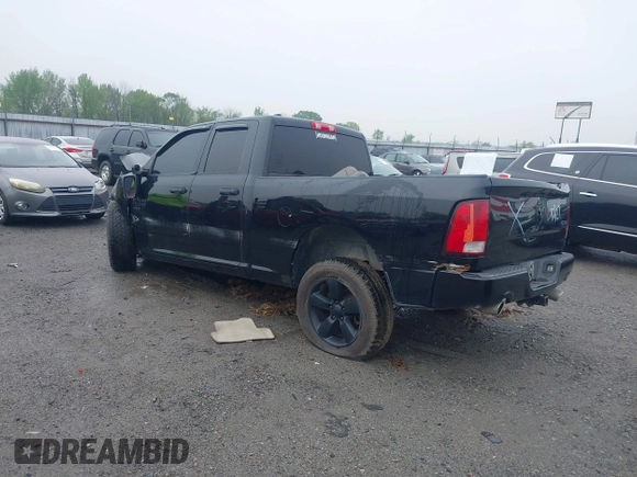 2019 Ram 1500 Tradesman with VIN 1C6RR7FT2KS567915, listed as a IAAI auction lot 41894819 with 75,168 mi miles and . Bid and sale history available at DreamBid. Image 3.