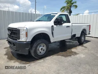 2024 Ford F-250 XL with VIN 1FTBF2BA2REC62479, listed as a Copart auction lot 63647595 with Not provided miles and Salvage title. Bid and sale history available at DreamBid. Image 1.