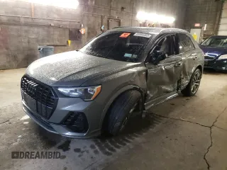 2022 Audi Q3 S line Premium with VIN WA1DECF32N1096988, listed as a Copart auction lot 46866383 with 0 mi miles. Bid and sale history available at carsss.com. Image 1.