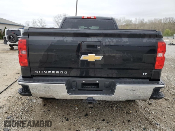 2015 Chevrolet Silverado 1500 LT with VIN 1GCVKREC1FZ252786, listed as a Copart auction lot 51010715 with 153,515 mi miles and Non Repairable. Bid and sale history available at DreamBid. Image 6.