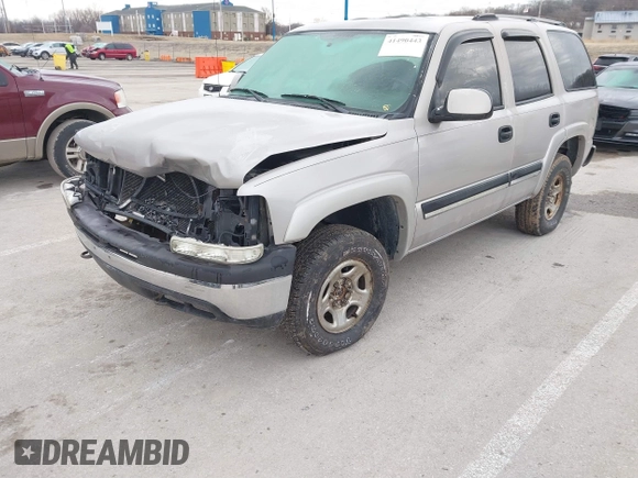 2005 Chevrolet Tahoe LS z VIN 1GNEK13T15J125805, wystawiony jako IAAI lot #41490443 z przebiegiem Nie podano mil oraz . Historia ofert i sprzedaży dostępna na DreamBid. Obrazek 2.