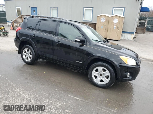 2012 Toyota RAV4 Limited with VIN 2T3DF4DV6CW181165, listed as a Copart auction lot 50892065 with 0 mi miles and Salvage Title. Bid and sale history available at carsss.com. Image 4.