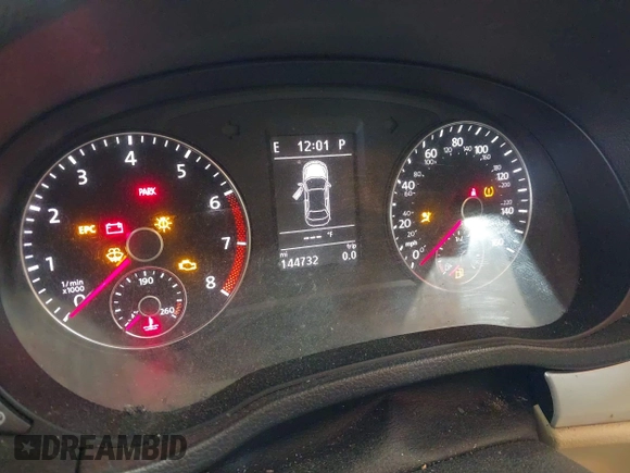 2013 Volkswagen Passat SE с VIN 1VWBH7A35DC134295, выставлен на аукционе IAAI как лот 42358750 с пробегом 144 732 миль миль и . История ставок и продаж доступна на DreamBid. Изображение 7.