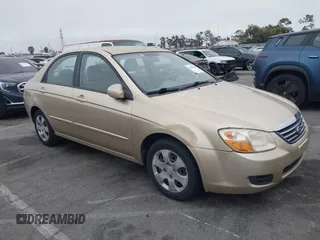 2009 Kia Spectra LX z VIN KNAFE222795667182, wystawiony jako IAAI lot #42458348 z przebiegiem 95 240 mil mil oraz . Historia ofert i sprzedaży dostępna na DreamBid. Obrazek 1.