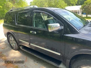 2012 Nissan Armada Platinum z VIN 5N1AA0NC4CN611169, wystawiony jako Copart lot #61077685 z przebiegiem 173 236 mil mil oraz Czysty tytuł • Clean title. Historia ofert i sprzedaży dostępna na DreamBid. Obrazek 3.