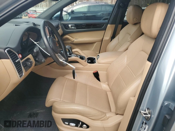2020 Porsche Cayenne Turbo S E-Hybrid with VIN WP1AA2AY6LDA01554, listed as a Copart auction lot 44673275 with 57,152 mi miles and Salvage title. Bid and sale history available at DreamBid. Image 7.