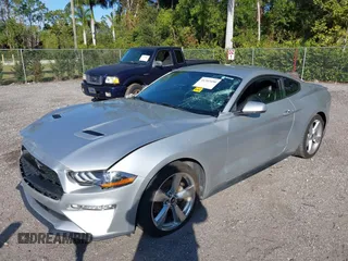 2019 Ford Mustang EcoBoost with VIN 1FA6P8TH9K5173906, listed as a IAAI auction lot 41343490 with 57,269 mi miles and . Bid and sale history available at carsss.com. Image 18.
