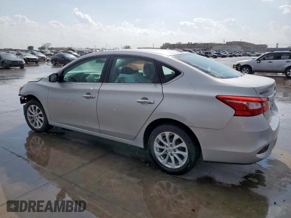2019 Nissan Sentra S with VIN 3N1AB7AP6KY356483, listed as a Copart auction lot 50626135 with 48,195 mi miles and Salvage Title. Bid and sale history available at carsss.com. Image 2.