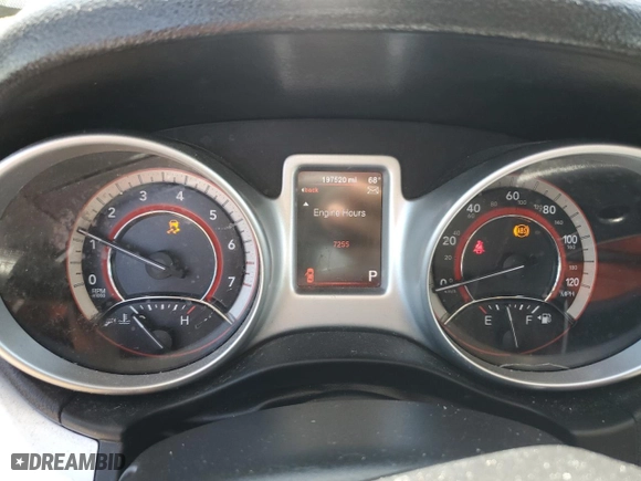 2013 Dodge Journey SXT with VIN 3C4PDCBBXDT600603, listed as a Copart auction lot 49220074 with 197,520 mi miles and Salvage Title. Bid and sale history available at carsss.com. Image 9.