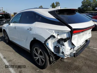 2023 Lexus RX with VIN 2T2BAMBA7PC018350, listed as a Copart auction lot 66975514 with 12,309 mi miles and Salvage Title. Bid and sale history available at carsss.com. Image 2.
