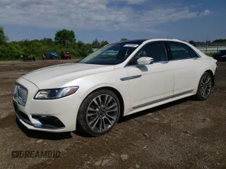 2017 Lincoln Continental Select with VIN 1LN6L9TK8H5602156, listed as a Copart auction lot 61907695 with 112,382 mi miles and Salvage title. Bid and sale history available at DreamBid. Image 1.