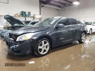 2012 Volvo S60 T5 with VIN YV1622FS3C2105207, listed as a Copart auction lot 50939025 with 189,292 mi miles and Salvage Title. Bid and sale history available at carsss.com. Image 1.