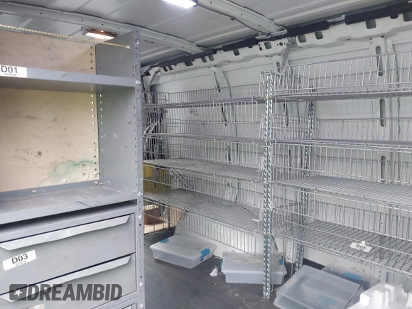 2013 Chevrolet Express Cargo with VIN 1GCWGFCA1D1162572, listed as a IAAI auction lot 42095786 with 242,248 mi miles and . Bid and sale history available at DreamBid. Image 8.