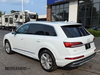 2021 Audi Q7 Premium Plus with VIN WA1LJAF7XMD041149, listed as a Copart auction lot 44650505 with 35,226 mi miles and Clean title. Bid and sale history available at DreamBid. Image 4.