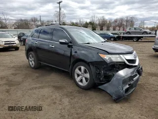 2010 Acura MDX Technology Pkg with VIN 2HNYD2H67AH502605, listed as a Copart auction lot 53177065 with 266,353 mi miles and Salvage Title. Bid and sale history available at carsss.com. Image 4.