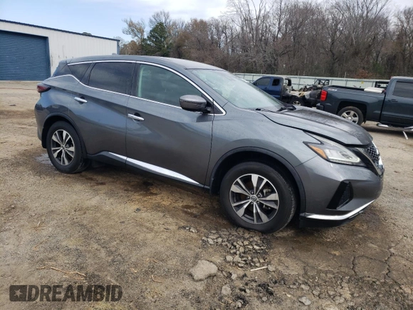 2020 Nissan Murano S with VIN 5N1AZ2AJ6LN157113, listed as a Copart auction lot 41660225 with 67,006 mi miles and Salvage Title. Bid and sale history available at DreamBid. Image 4.