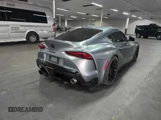 2020 Toyota GR Supra 3.0 with VIN WZ1DB4C0XLW030415, listed as a Copart auction lot 50179495 with 29,324 mi miles and Clean Title. Bid and sale history available at carsss.com. Image 4.