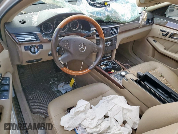 2013 Mercedes-Benz E 350 Luxury with VIN WDDHF5KB5DA728352, listed as a Copart auction lot 59737655 with 68,286 mi miles and Salvage title. Bid and sale history available at DreamBid. Image 8.