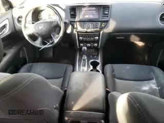 2017 Nissan Pathfinder SV with VIN 5N1DR2MM0HC631823, listed as a Copart auction lot 46254635 with 115,696 mi miles and Salvage Title. Bid and sale history available at carsss.com. Image 8.