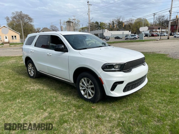 2023 Dodge Durango Pursuit with VIN 1C4SDJFT2PC583944, listed as a Copart auction lot 54107655 with 8,317 mi miles and Clean title. Bid and sale history available at DreamBid. Image 1.