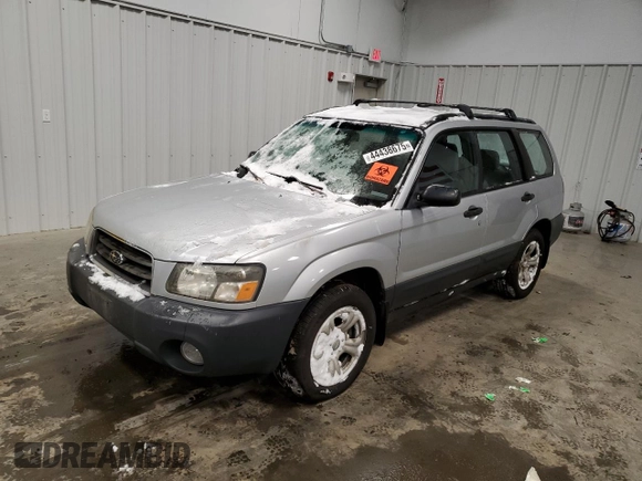 2003 Subaru Forester X with VIN JF1SG63683H762947, listed as a Copart auction lot 44438675 with 0 mi miles and Clean Title. Bid and sale history available at carsss.com. Image 1.