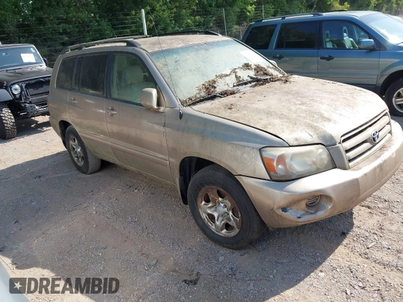 2004 Toyota Highlander with VIN JTEGD21A040091908, listed as a IAAI auction lot 42585023 with 176,513 mi miles and . Bid and sale history available at DreamBid. Image 1.