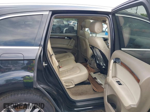 2012 Audi Q7 Premium Plus with VIN WA1LGAFEXCD008924, listed as a IAAI auction lot 42619348 with 153,529 mi miles and . Bid and sale history available at DreamBid. Image 8.