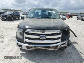 2015 Ford F-150 XL with VIN 1FTEW1CF1FFC45020, listed as a Copart auction lot 51854475 with 241,491 mi miles and Salvage Title. Bid and sale history available at carsss.com. Image 5.