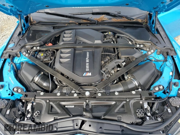 2022 BMW M4 Competition xDrive with VIN WBS43AZ01NCK81354, listed as a Copart auction lot 45180024 with 13,723 mi miles. Bid and sale history available at carsss.com. Image 12.