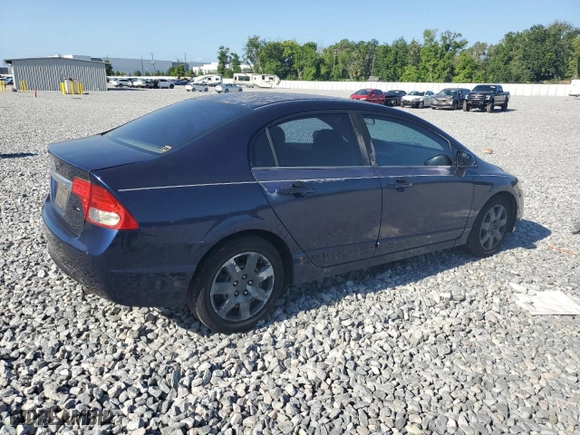 2009 Honda Civic Sdn LX with VIN 2HGFA16539H507422, listed as a Copart auction lot 52234805 with 197,828 mi miles and Clean Title. Bid and sale history available at carsss.com. Image 3.