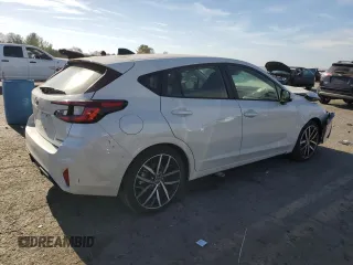 2024 Subaru Impreza Sport with VIN JF1GUAFCXR8299169, listed as a Copart auction lot 79579334 with 9,169 mi miles and Salvage Title. Bid and sale history available at carsss.com. Image 3.