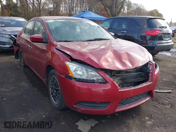 2014 Nissan Sentra SR with VIN 3N1AB7AP0EY329686, listed as a IAAI auction lot 41355239 with 101,258 mi miles and . Bid and sale history available at DreamBid. Image 1.