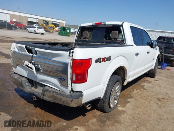 2020 Ford F-150 XL with VIN 1FTEW1E51LFB47234, listed as a IAAI auction lot 41963923 with 83,896 mi miles and . Bid and sale history available at DreamBid. Image 4.