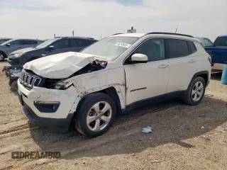 2019 Jeep Compass Altitude with VIN 3C4NJCBB5KT655117, listed as a Copart auction lot 58210845 with Not provided miles and Salvage title. Bid and sale history available at DreamBid. Image 1.