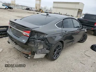 2017 Ford Fusion Sport with VIN 3FA6P0VP8HR264290, listed as a Copart auction lot 49733185 with 158,142 mi miles and Salvage Title. Bid and sale history available at carsss.com. Image 3.