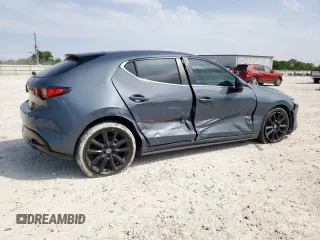 2024 Mazda 3 S Carbon Edition with VIN JM1BPBLM6R1657648, listed as a Copart auction lot 57335935 with 26,462 mi miles and Salvage title. Bid and sale history available at DreamBid. Image 3.