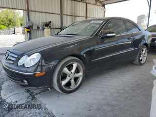 2004 Mercedes-Benz CLK 320 z VIN WDBTJ65J24F120981, wystawiony jako Copart lot #53834265 z przebiegiem 168 314 mil mil oraz Szkoda całkowita • Salvage title. Historia ofert i sprzedaży dostępna na DreamBid. Obrazek 1.