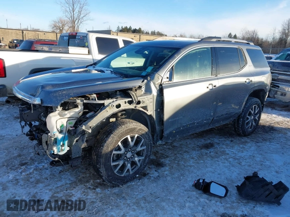 2022 GMC Acadia SLE z VIN 1GKKNRL41NZ101164, wystawiony jako IAAI lot #41267478 z przebiegiem 46 150 mil mil oraz . Historia ofert i sprzedaży dostępna na DreamBid. Obrazek 20.