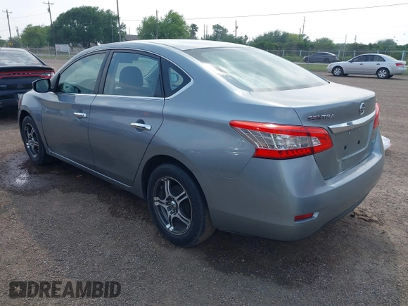 2013 Nissan Sentra S with VIN 3N1AB7AP8DL705773, listed as a IAAI auction lot 41928213 with 62,641 mi miles and . Bid and sale history available at DreamBid. Image 3.