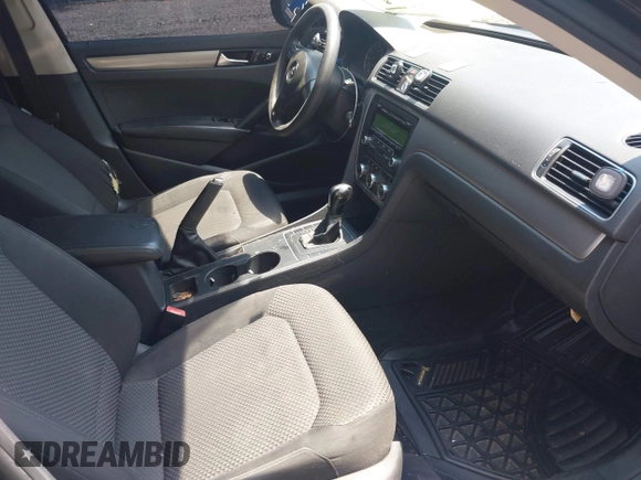 2012 Volkswagen Passat S with VIN 1VWAP7A38CC071304, listed as a IAAI auction lot 42636605 with 240,460 mi miles and . Bid and sale history available at DreamBid. Image 5.