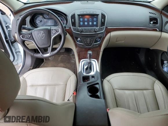 2016 Buick Regal Premium II with VIN 2G4GS5GX6G9191492, listed as a Copart auction lot 57772935 with 56,469 mi miles and Clean title. Bid and sale history available at DreamBid. Image 8.
