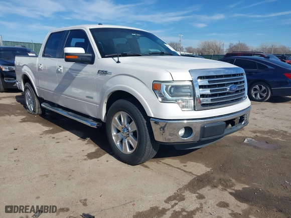 2013 Ford F-150 XL with VIN 1FTFW1CTXDKF86169, listed as a IAAI auction lot 41446384 with 182,756 mi miles. Bid and sale history available at carsss.com. Image 1.