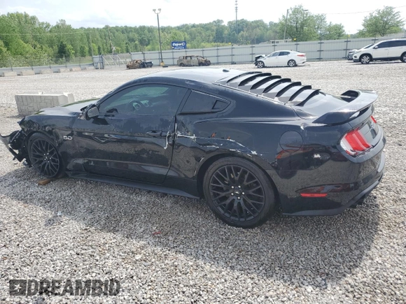 2019 Ford Mustang GT z VIN 1FA6P8CF5K5174615, wystawiony jako Copart lot #54683285 z przebiegiem 53 964 mil mil oraz Szkoda całkowita • Salvage title. Historia ofert i sprzedaży dostępna na DreamBid. Obrazek 2.