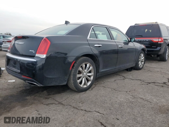 2017 Chrysler 300 with VIN 2C3CCAKG0HH582598, listed as a Copart auction lot 44375395 with 69,290 mi miles and Salvage Title. Bid and sale history available at carsss.com. Image 3.