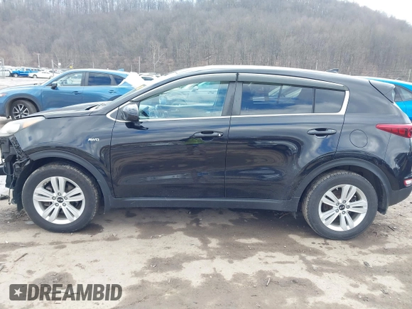 2018 Kia Sportage LX with VIN KNDPMCAC3J7380179, listed as a IAAI auction lot 41672067 with 134,390 mi miles. Bid and sale history available at carsss.com. Image 15.