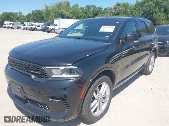 2024 Dodge Durango GT Plus with VIN 1C4RDJDGXRC207323, listed as a IAAI auction lot 42814181 with 38,289 mi miles and . Bid and sale history available at DreamBid. Image 17.